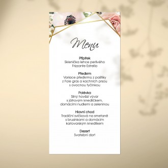 Svatební menu FO1253m