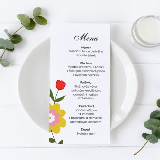 Svatební menu FO1262m