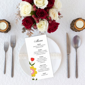 Svatební menu FO1262m