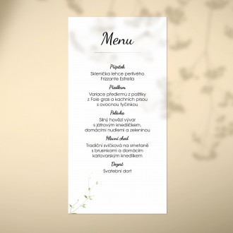 Svatební menu FO1303m
