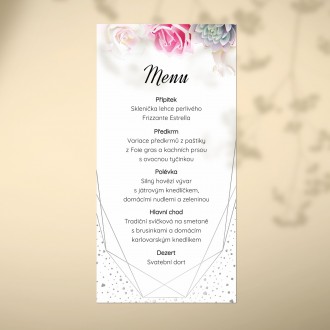 Svatební menu FO1309m