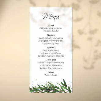 Svatební menu FO1314m