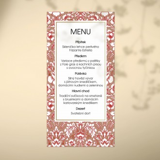 Svatební menu FO1315m