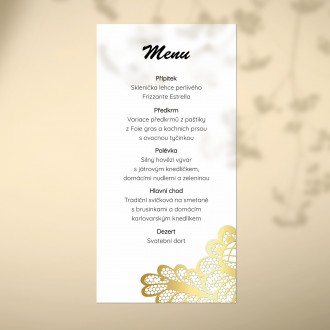 Svatební menu FO1316m
