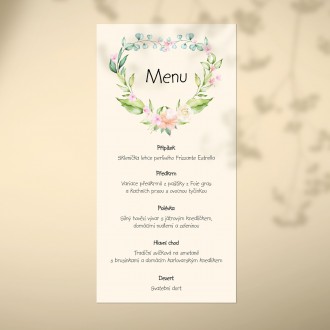 Svatební menu FO1321m