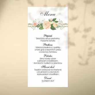 Svatební menu FO1322m