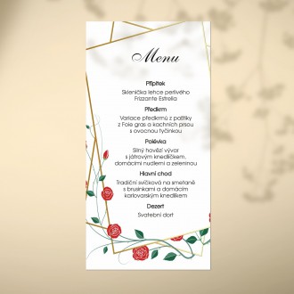 Svatební menu FO1324m