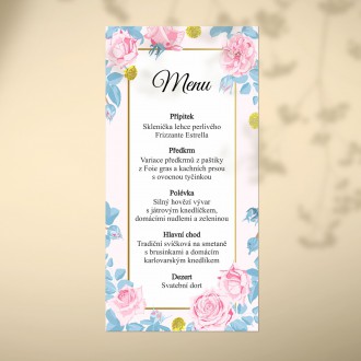 Svatební menu FO1326m