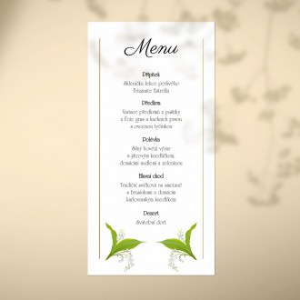 Svatební menu FO1330m