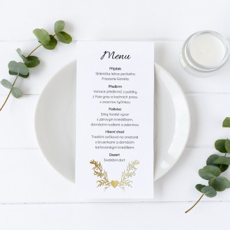 Svatební menu FO1333m