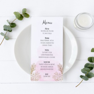 Svatební menu FO1334m