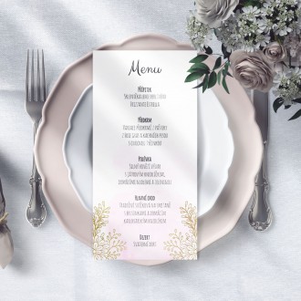 Svatební menu FO1334m