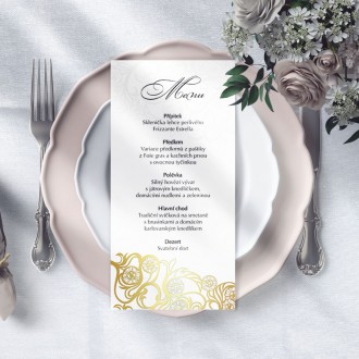 Svatební menu FO1338m