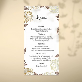 Svatební menu FO1340m