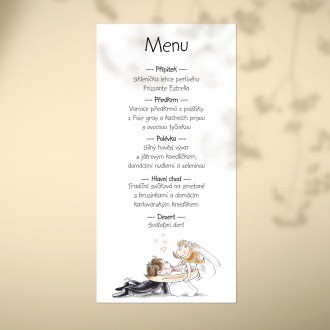 Svatební menu FO1343m
