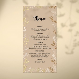 Svatební menu FO1344m