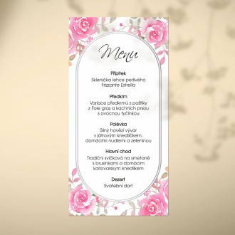 Svatební menu FO1347m
