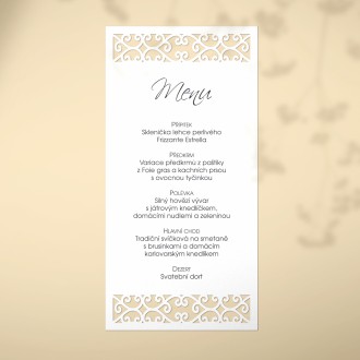 Svatební menu L2108m