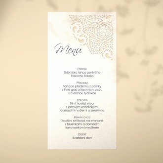 Svatební menu L2113m