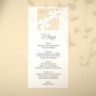Svatební menu L2116m