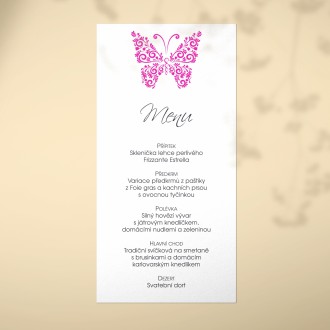Svatební menu L2117m