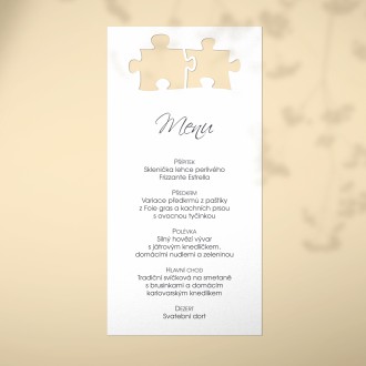 Svatební menu L2119m