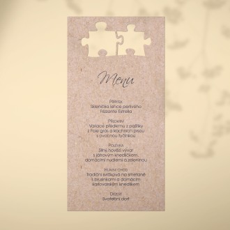 Svatební menu L2123m