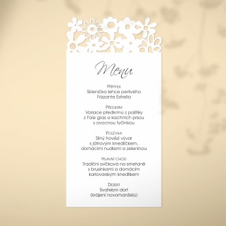 Svatební menu L2127m