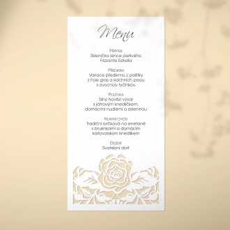 Svatební menu L2130m