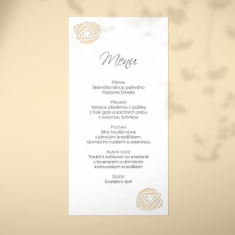 Svatební menu L2135m