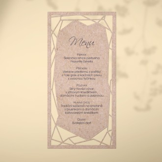 Svatební menu L2142m