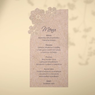 Svatební menu L2144m