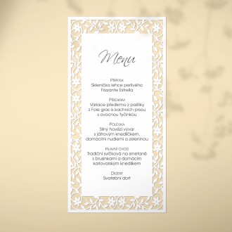 Svatební menu L2146m