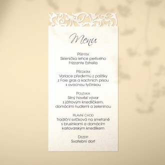 Svatební menu L2153m
