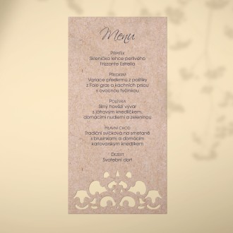 Svatební menu L2156m