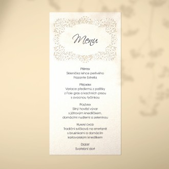 Svatební menu L2157m