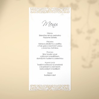 Svatební menu L2162m