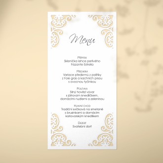Svatební menu L2163m