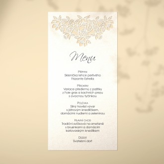 Svatební menu L2166m