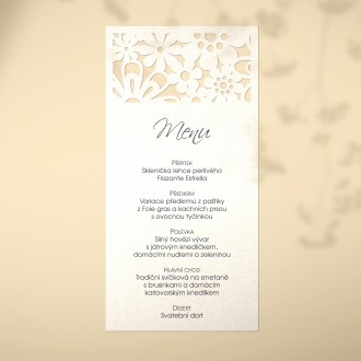 Svatební menu L2168m