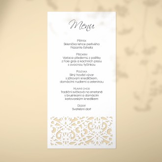 Svatební menu L2172m