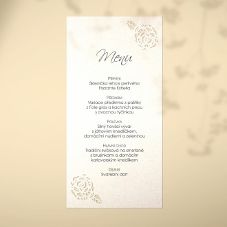 Svatební menu L2173m