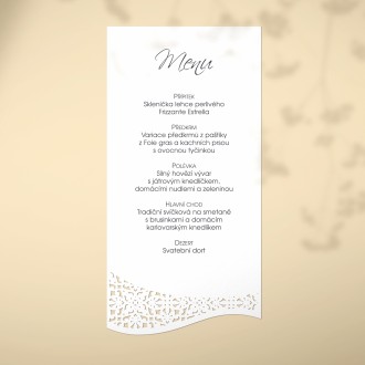 Svatební menu L2177m