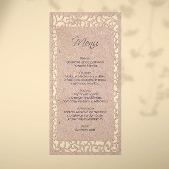 Svatební menu L2180m