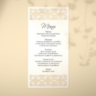 Svatební menu L2190m