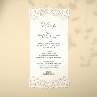 Svatební menu L2195m