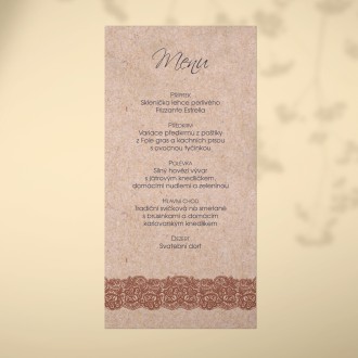 Svatební menu L2201m