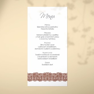 Svatební menu L2201m