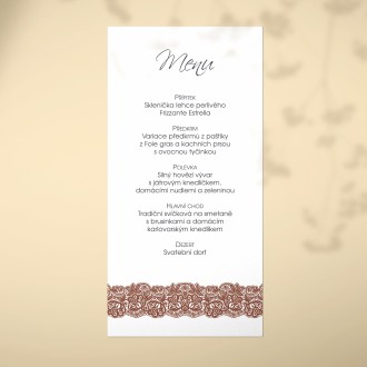 Svatební menu L2201m