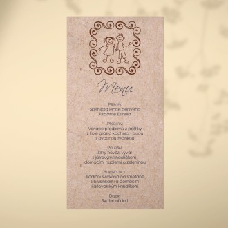 Svatební menu L2202m